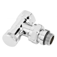 Клапан запорный Danfoss RLV-CX 15 угловой, хромированный