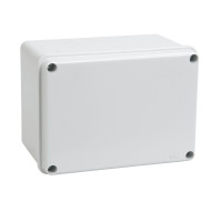Коробка распаячная КМ41261 для открытой проводки 150х110х85 мм IP44 (RAL7035, гладкие стенки) IEK UKO11-150-110-085-K41-44