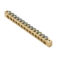 Шина нулевая Dekraft 8х12 (14групп/край) ШН-202