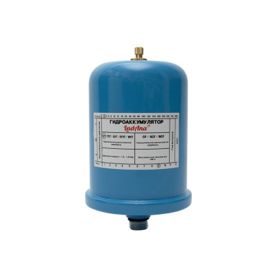 Расширительный бак LadAna 2л вертикальный голубой