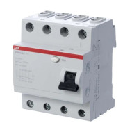 Выключатель дифференциального тока ABB FH204 4п 63А 30мА тип AC