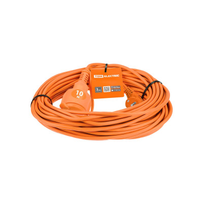 Удлинитель-шнур TDM ELECTRIC силовой УШз16 TDM (штепс. гнездо, 10м ПВС 3х1,5)