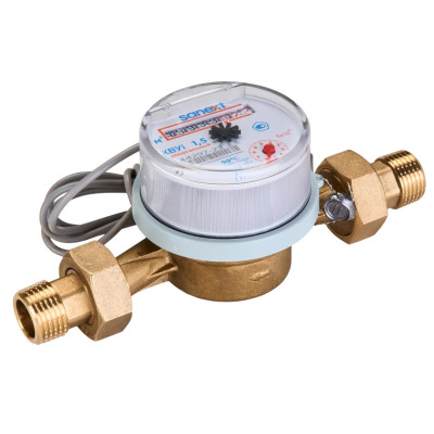 Счетчик воды импульсный SANEXT с КМЧ, SANEXT КВУ 1,5i-110