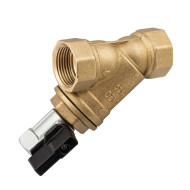 Фильтр механической очистки, DN-20, 3/4, В, латунь, с дренажным краном ELSEN