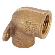 Водорозетка 18x1/2", Viega R4, пайка-внутренняя резьба, бронза, модель 94472G