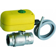 Шаровой кран FAR 2-х ход. зон. с серв. 220 В 1"