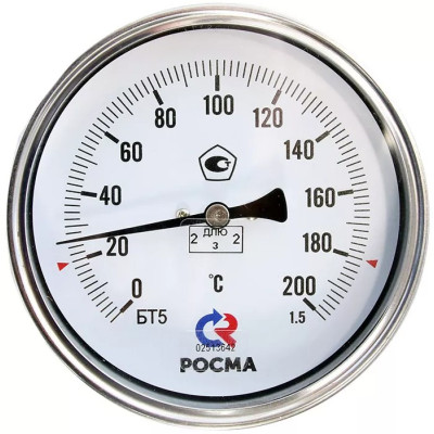 Термометр Росма БТ-51.212(0-450С)M20x1,5.300.1,5