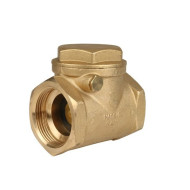 Клапан обратный 1" лепестковый горизонтальный с металлическим затвором и ревизией Itap