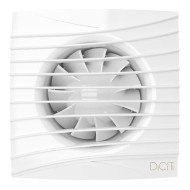 Вентилятор осевой вытяжной ЭРА.SILENT 5C matt white D125