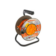 Удлинитель на катушке 4х20м без заземл. 10А IP20 ВЕМ-250 термо ПВС 2х1 UNIVersal 9632896