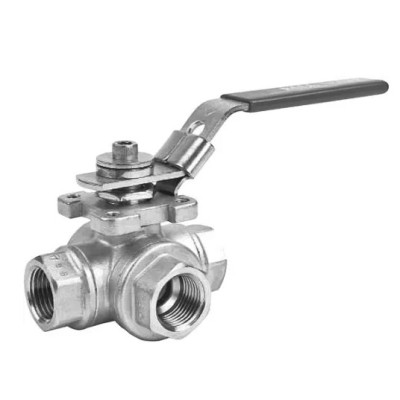 Кран шаровой 1-1/4" 3WAYT316-PPM032