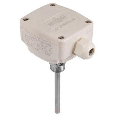 Датчик температуры жидкости для напорных трубопроводов и емкостей IECON (чувствительный элемент NTC10, длина зонда 50 мм)