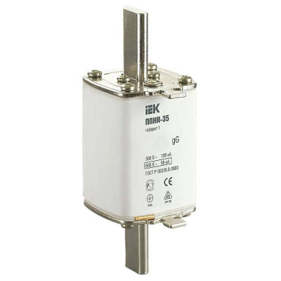 Вставка плавкая IEK DPP30-080 ППНИ-35 80А габарит 1