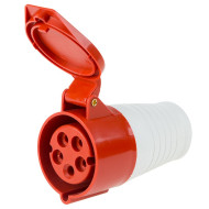 Розетка Rexant 215 переносная 3Р+РЕ+N 16А 380В IP44