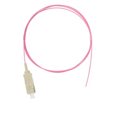 Шнур NIKOMAX волоконно-оптический, монтажный, многомодовый 50/125мкм, стандарта OM4, SC/UPC, полимерный материал нг(A)-HF, 0.9мм, маджента, 1м, уп-ка 2шт.