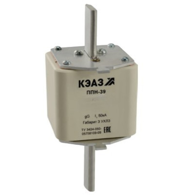 Вставка плавкая КЭАЗ ППН-39-X0-3-160А-УХЛ3