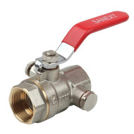 Шаровой кран SANEXT для подкл. имп. трубки SM Ду 15, ВР 1/2"