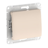 1-клавишный ПЕРЕКЛЮЧАТЕЛЬ Systeme Electric GLOSSA, сх.6, 10АХ, быстрозажимные клеммы, БЕЖЕВЫЙ