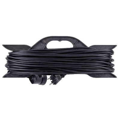 Удлинитель-шнур TDM ELECTRIC на рамке силовой народный ПВС 2200 Вт б/з, 20м, штепс. гнездо