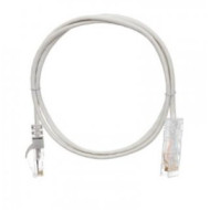 Коммутационный шнур NIKOMAX S/FTP 4 пары, Кат.6a (Класс Ea), 500МГц, 2хRJ45/8P8C, T568B, заливной, с защитой защелки, многожильный, BC (чистая медь), 26AWG (7х0,165мм), PVC нг(А), серый, 1,5м