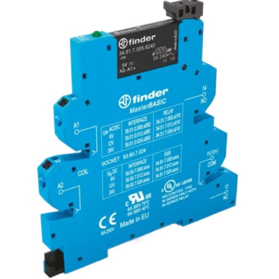 Реле твердотельное ультратонкое Finder 38
