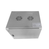 Шкаф настенный 9U Netko серия WMA (Wall Maestro) (600х450х500), передняя дверь металл, разборный, серый "А"