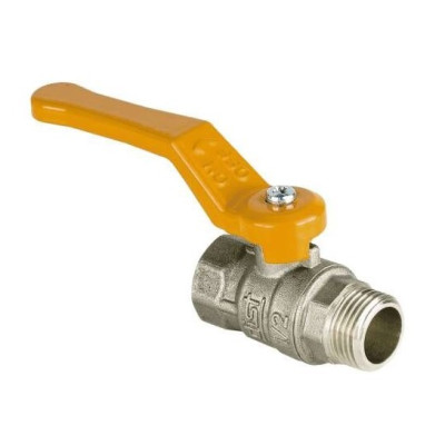 Кран шар Dist лат газ Эксперт Ду32 Ру40 м/р полн рыч 224Р