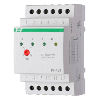 Реле выбора фаз F&F PF-431