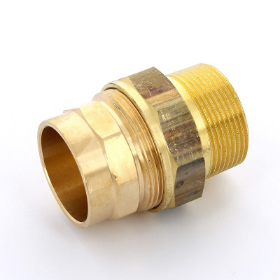 Американка 42-1 1/2" Viega R4, 94343G, пайка-резьба, нар., бронза