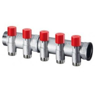 Балансировочный коллектор FAR 1" 3 отвода М24х19 C103RU