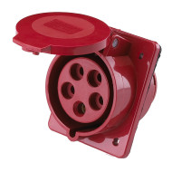 Розетка скрытая Dekraft РС-102 32А 380В 3P+PE+N IP44