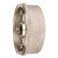 Клапан обратный тарельчатый Rushwork 404-125-40, DN125 PN40, корпус - CF8M, диск - CF8M, уплотнение - CF8M, М/Ф