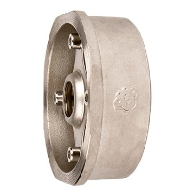 Клапан обратный тарельчатый Rushwork 404-125-40, DN125 PN40, корпус - CF8M, диск - CF8M, уплотнение - CF8M, М/Ф