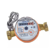 Счетчик г/в х/в Пульсар Ду20 90С L=130 10л/имп в/к