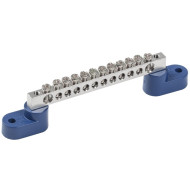 Шина нулевая IEK Ni ШНИ-6х9-12-У2-С на двух угловых изоляторах IEK YNN10-12-C2-K07-N