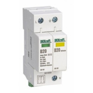 Ограничитель перенапряжения Dekraft ОП-101 2п 20кА D 275В