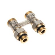 Клапан запорный Ридан LV-KB для нижнего присоединения к радиатору G¾ G½