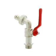 Кран садовый шаровой Itap Н 3/4' со штуцером ручка