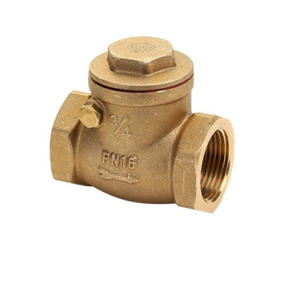 Горизонтальный латунный обратный клапан MVI 1 1/2"
