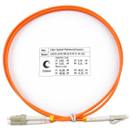 Оптический патч-корд LC-LC Cabeus FOP-62-LC-LC-1m 62,5/125 (ОМ1) 1 метр