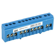 IEK YNN10-69-12KD-K07 Шина нулевая в корп. изол. на DIN-рейку ШНИ-6х9-12-К-С