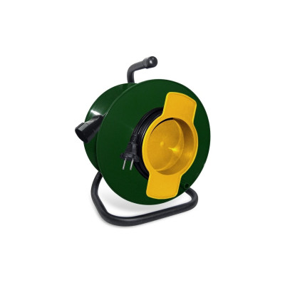 Удлинитель на катушке 1х40м без заземл. 10А IP20 1.3кВт с выносн. розеткой Союз 481S-2104