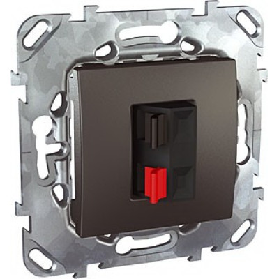 Аудиорозетка Schneider Electric Unica Top, графит