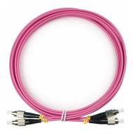 Оптический патч-корд FC-FC Cabeus FOP-50-OM4-FC-FC-3m 50/125 (ОМ4) 3 метра