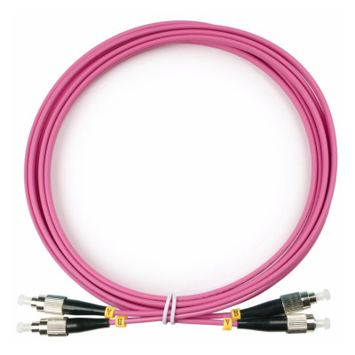 Оптический патч-корд FC-FC Cabeus FOP-50-OM4-FC-FC-3m 50/125 (ОМ4) 3 метра