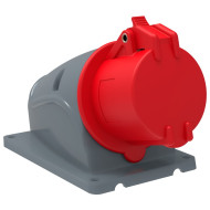 Силовой разъем IEK ОП Magnum 16А 380В 3P+PE ССИ-114 IP44