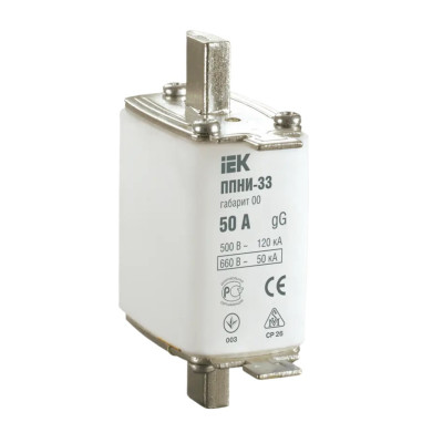 IEK DPP10-020 Вставка плавкая ППНИ-33 20А габарит 00