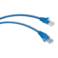 Патч-корд Rj-45 Cabeus PC-UTP-RJ45-Cat.5e-1m-BL-LSZH кат.5е 1 метр синий