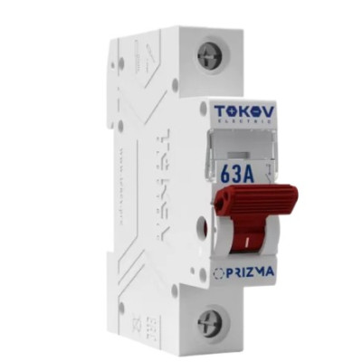 Выключатель TOKOV Electric Prizma нагрузки модульный 1П 63А