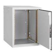 Настенный антивандальный шкаф 19", 15U, Ш600хВ767хГ545мм, серый